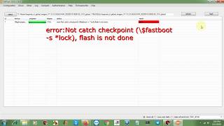 How to Fix MiFlash errorNot catch checkpoint \fastboot s lock [upl. by Mccreary]