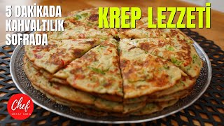 OKTAY USTAnın KAHVALTI Sofrasındaki ÖZEL TARİFİ 🥣 🧀 KREP OMLET KAHVALTILIK TARİF Süper LEZZETLİ [upl. by Chard]