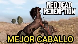 Donde encontrar el MEJOR CABALLO red dead redemption 1 TROTÓN AMERICANO [upl. by Om]