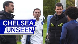 Michael Ballack Returns to Chelsea Training with Frank Lampard 👀  Chelsea Unseen [upl. by Armalla]