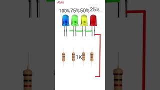 Battery indicator light connection 100 75 50 25 aman conection battery [upl. by Luise268]