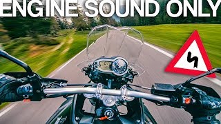 Triumph Tiger 800 XC sound RAW Onboard [upl. by Fredia844]