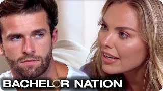 Hannah Breaks Up With Jed Over Secret Girlfriend  The Bachelorette US [upl. by Nnylyrehc]