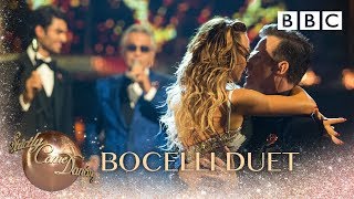 Andrea Bocelli duets Fall On Me with his son Matteo  BBC Strictly 2018 [upl. by Anaynek]