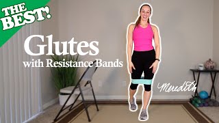 THE BEST Glutes Workout For Seniors With Resistance Bands  Intermediate Level  12Min [upl. by Tdnaltroc]