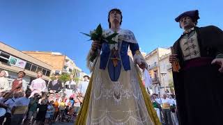 Gegants Nous de Molins de Rei Pasdoble  Festa Major de Sant Miquel 2023 [upl. by Joye]