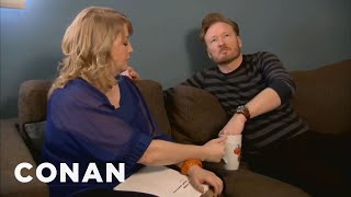 Secret Santa Conan Blows His Staffers Mind  CONAN on TBS [upl. by Driscoll]