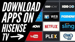 How To Download Apps on Hisense Smart TV [upl. by Osborne137]