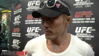 Yoshihiro Akiyama UFC 144 PreFight Interview [upl. by Nylirahs]