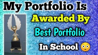 Best Portfolio Ideas For School Project [upl. by Vernen]