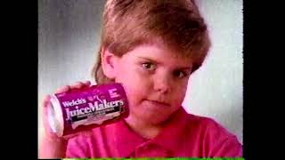 Welchs JuiceMakers Commercial feat Travis Tedford 1995 [upl. by Olim]