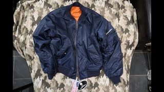 MA1 Flight Jacket many compliments but the worst jacket you will ever love Read for more👇👌👍🤟 [upl. by Townsend227]