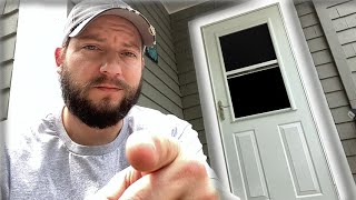 How to Install A Storm Door  Step by Step [upl. by Bailar]