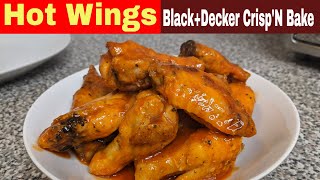 How to Make Hot Wings in an Air Fryer Oven Recipe [upl. by Nerissa]