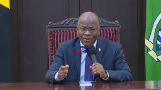 IKULU LIVE Rais Magufuli akutana na wabunifu wa mitambo midogo ya kufua umeme [upl. by Orelie734]