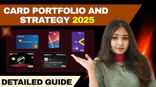 Credit Card Portfolio and Spend Strategy for 2025 🔥Best Cashback cards 2025 trending shorts [upl. by Rubma]