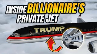 Inside Billionaires Private Jets UltraLuxurious Air Travel [upl. by Rurik]