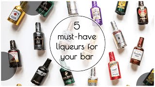 5 Types of Liqueurs That You Need For Your Bar [upl. by Attenaj136]