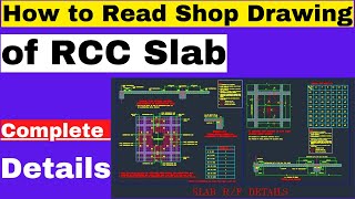 How To Read Structural Drawings of Slab Structural Shop Drawings of Slab [upl. by Minetta30]