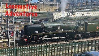 Mainline Adventures class 40013 And Steam Engine 34046 Braunton And A few surprises… 31824 [upl. by Tallula]