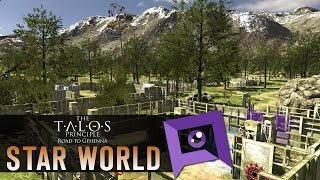 The Talos Principle Road to Gehenna DLC  Part 9 Star World amp Ending [upl. by Neivad550]