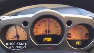 Nissan Murano 35 V6 0100 kmh acceleration [upl. by Ocinom]