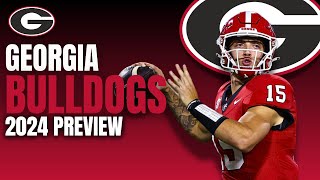 Georgia Bulldogs 2024 Preview  Full Depth Chart and Schedule Breakdowns [upl. by Gnoz78]