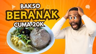 KESERUAN MENCARI BAKSO BERANAK HARUS MELEWATI JEMBATAN GANTUNG [upl. by Nason]