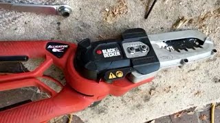 Fast and Easy How To Change an Edger Blade  Replace a Blade on a Grass Edger [upl. by Ainat]