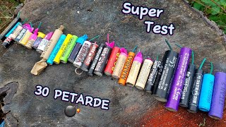 Compilatie cu petarde  Test petarde 1 foc  Test petardy firecracker  Compilation pollenboler [upl. by Estey]