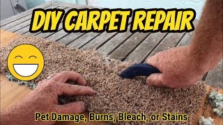 HOW TO REPLACE CARPET ON A CAT TREE [upl. by Dukey]