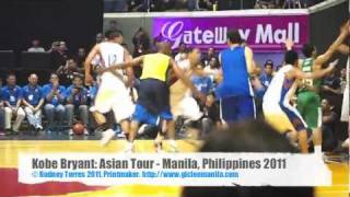 Kobe Bryant 720p Step Up Or Lose Out Asian Tour 2011  Manila Philippines [upl. by Eessac]