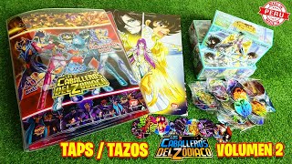 Tazos  Taps Saint Seiya  Caballeros del Zodiaco 2022 Unboxing  Coleccionador  Posters [upl. by Chrystel]