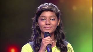 Nitika Singing Garry Sandhu Song tere Nikke Nikke  Voice of Punjab Chhota Champ 3 [upl. by Massie528]