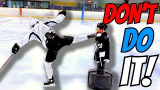 ILLEGAL HOCKEY PLAYS  Episode 1 [upl. by Akiret]