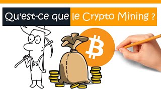 Éducation Crypto Le minage de cryptomonnaie expliqué  Animation  Cryptomatics France [upl. by Mackenzie867]