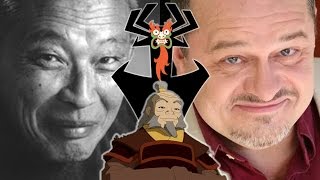 Iroh amp Aku Voice Comparisons  Mako Iwamatsu amp Greg Baldwin [upl. by Branch]