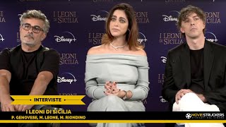 I Leoni di Sicilia  Intervista a Paolo Genovese Miriam Leone e Michele Riondino [upl. by Wadsworth743]