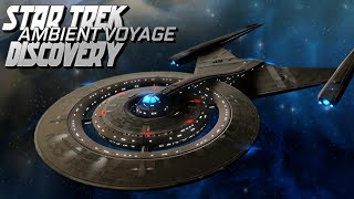 🖖STAR TREK USS DISCOVERY AMBIENT VOYAGE AND BRIDGE AMBIENCE AmbientStarship1701 [upl. by Creedon]