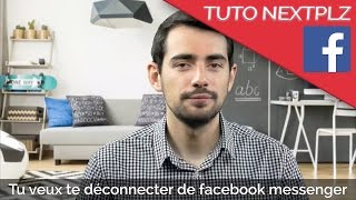 Comment se deconnecter de Facebook Messenger [upl. by Nerb154]