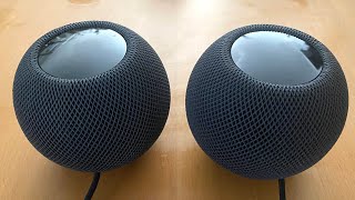 HomePod Mini STEREO PAIR Review  Worth It [upl. by Anrahs]