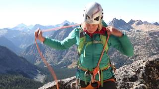 How to Coil and Carry a Rope to Avoid Triggering Rock Fall While Alpine Climbing [upl. by Marena]