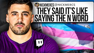 Nickmercs RESPONDS to Twitch Ban [upl. by Eatnoled]