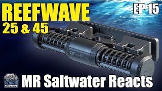 Red Seas REEFWAVE 25 amp 45 Aquarium WIFI Gyre Wave Pump  Mr Saltwater Reacts [upl. by Sik]