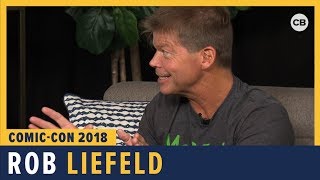 Rob Liefeld  SDCC 2018 Exclusive Interview [upl. by El]