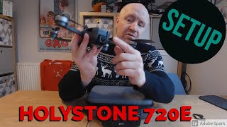 HOLY STONE HS720E DRONE  PRE FLIGHT SETUP  Calibration  Ophelia Go Set up [upl. by Caleb]