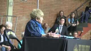 Auschwitz survivor Eva Kor preaches forgiveness [upl. by Yerffeg775]