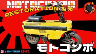 MOTOCOMPO full restoration [upl. by Erdreid]