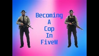 Becoming a cop in FiveM Pt 1 The Basics [upl. by Shae]