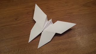 How To Make an Origami Butterfly [upl. by Aivekal884]